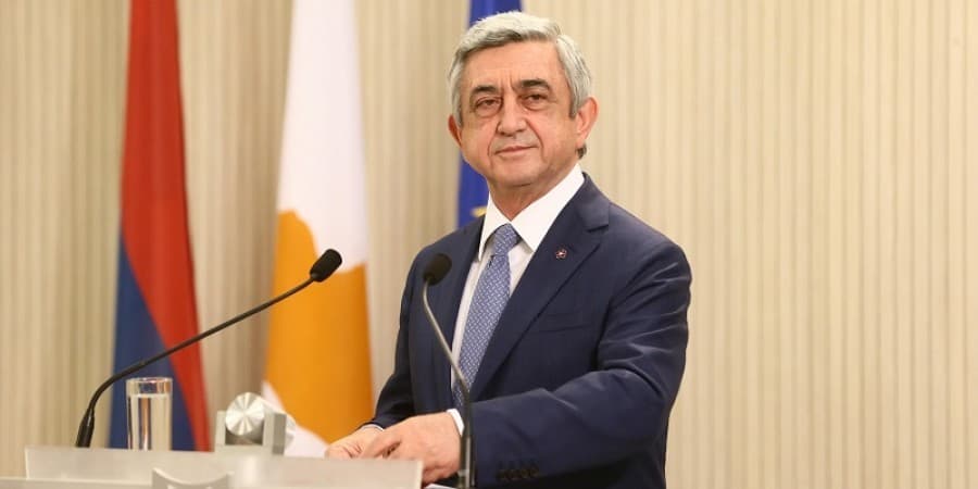 Armenia’s ex-President Serzh Sargsyan charged with bribery, illegal business activity