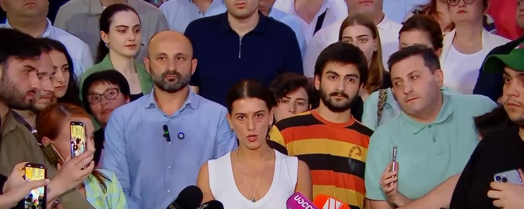 Opposition parties and civil groups announce protest march in Tbilisi on July 19