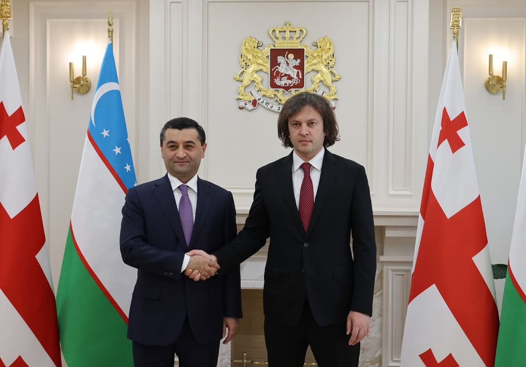 Georgian PM meets Uzbek Foreign Minister to discuss bilateral ties, regional cooperation