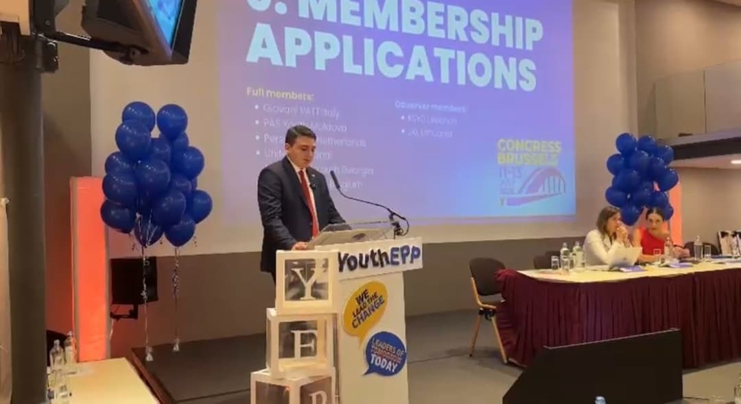 United National Movement becomes first Georgian party to join Europe’s largest youth political organization