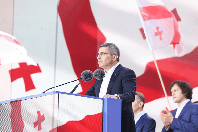 Mdinaradze claimed the government was determined to reduce corruption to a historic low