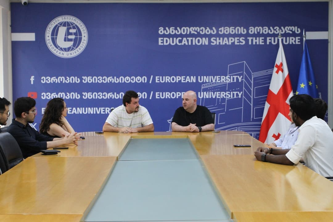 Vice-Rector of European University meets with newly elected student government members