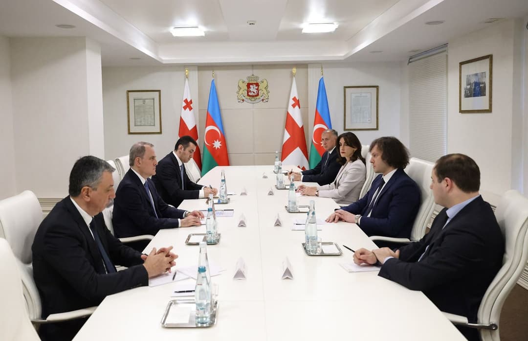 ირაკლი კობახიძე აზერბაიჯანის საგარეო საქმეთა მინისტრს შეხვდა