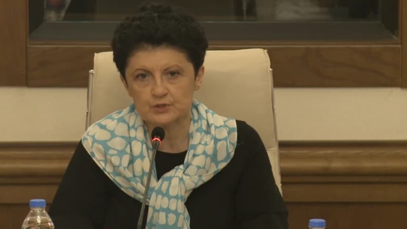 თეა წულუკიანი - მინდა, გიორგი გახარიას მკაცრად მივმართო და გავაფრთხილო, მისი მხრიდან ამა თუ იმ ფორმით სხდომის ჩაშლა, ჩაითვლება 349-ე მუხლის დარღვევად და გადაიგზავნება იქ, სადაც საჭიროა