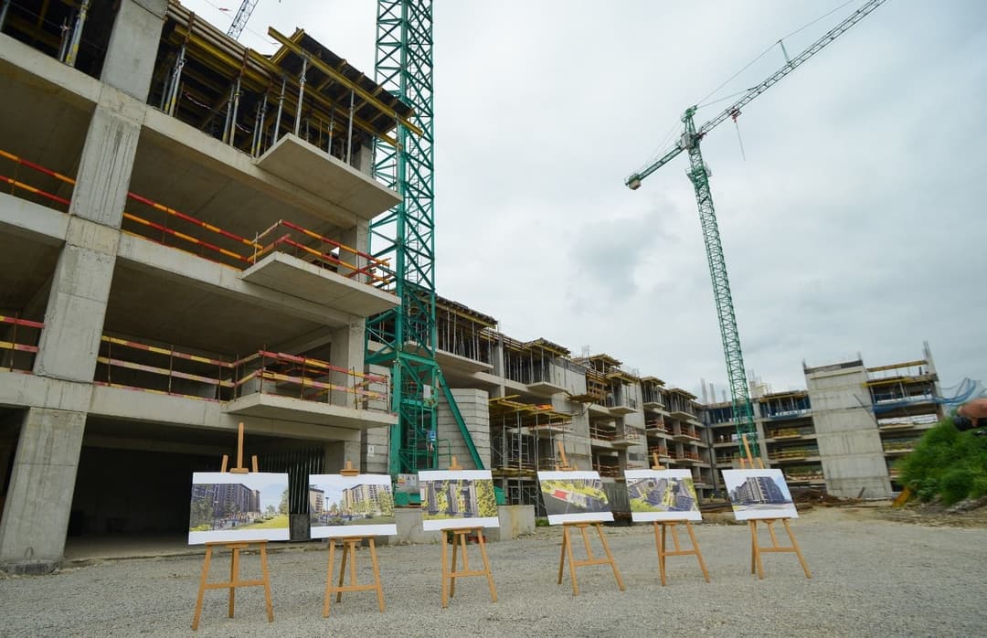 ბათუმში "ოცნების ქალაქის" მშენებლობის მეორე ეტაპი მიმდინარეობს