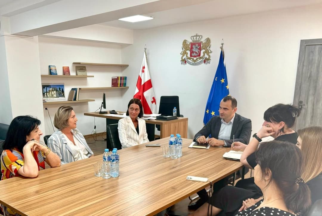 ბესიკ კუსიდი აფხაზეთის სამედიცინო ცენტრ “დიომედის” ხელმძღვანელობას შეხვდა