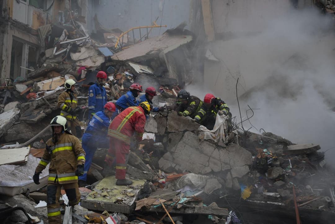 At least 28 killed, including three children, in Russian strike on Kyiv