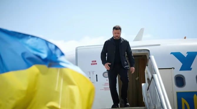 Zelenskyy in Washington: Russia must end the war it started