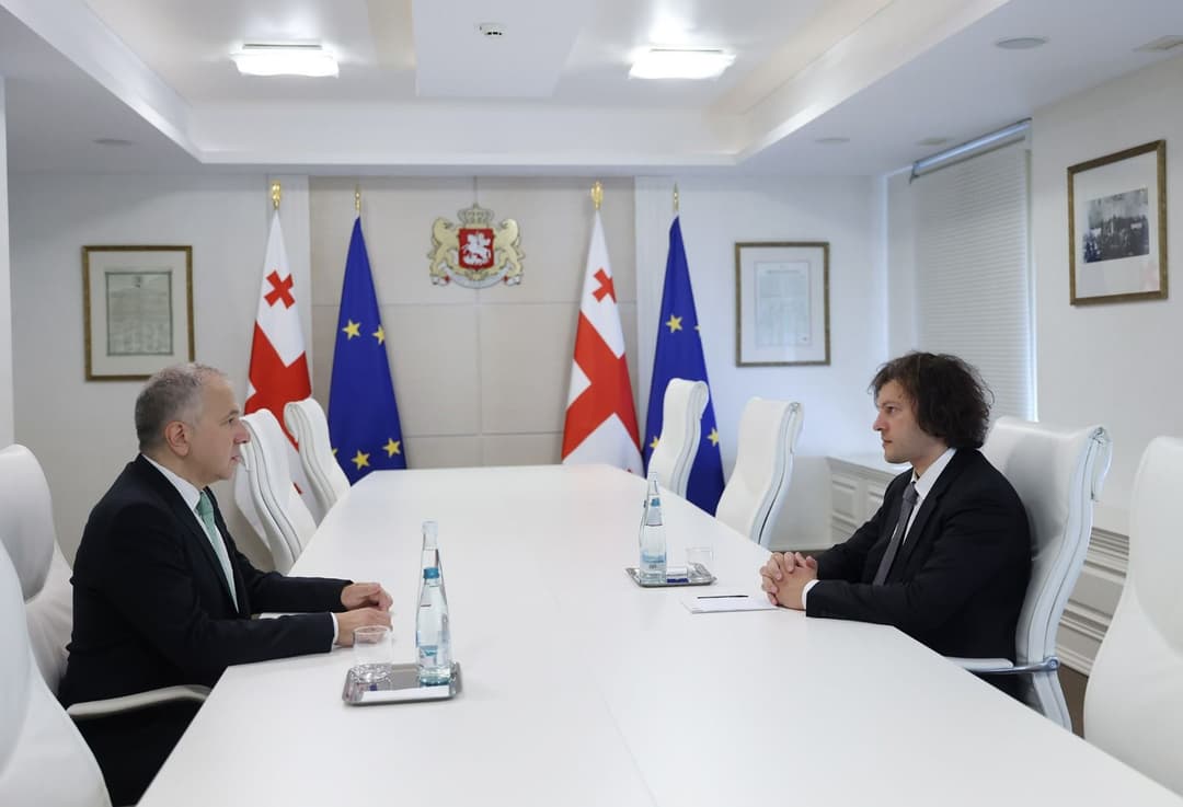 ირაკლი კობახიძე საფრანგეთსა და ეგვიპტეში საქართველოს ახლად დანიშნულ ელჩებს შეხვდა