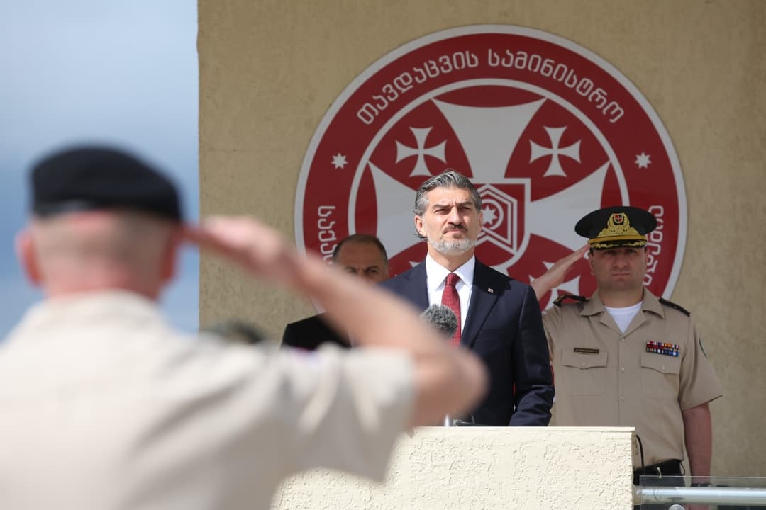 მიხეილ ყაველაშვილი - ძვირფასო სამხედროებო, სწორედ თქვენს პროფესიონალიზმსა და ერთგულებაზე დგას ჩვენი ქვეყნის მშვიდობიანი მომავალი