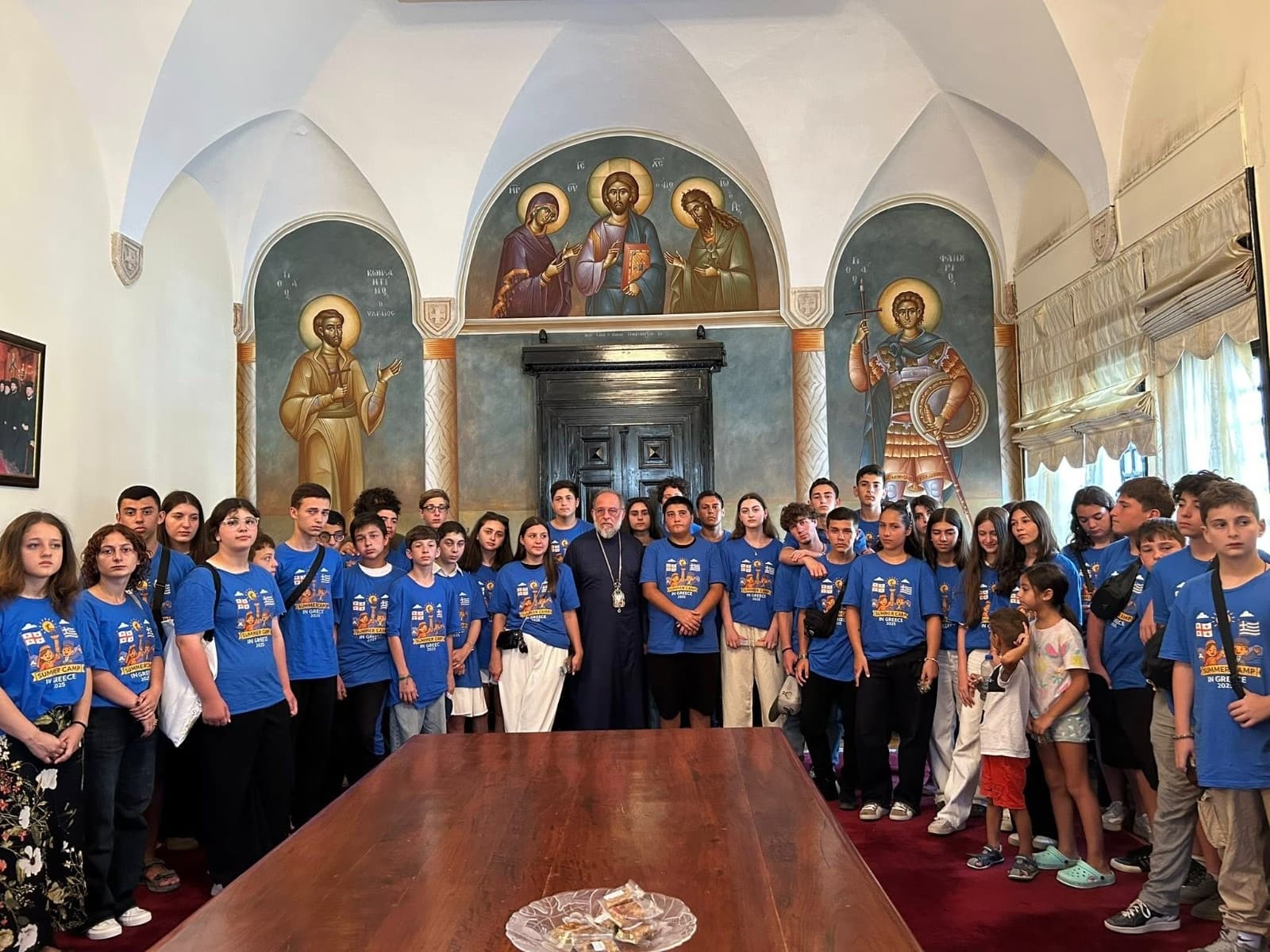 The organizers said the initiative aimed to help displaced children maintain connections to cultural and educational opportunities abroad