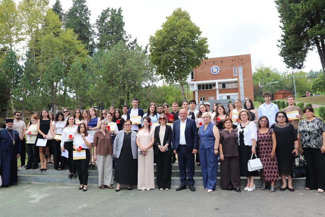 თერჯოლაში სკოლის მედალოსნების დაჯილდოების ცერემონია გაიმართა