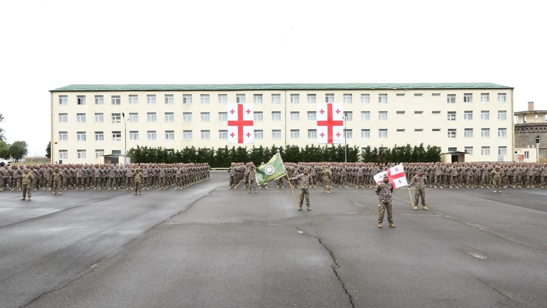 საწყისი საბრძოლო მომზადების ცენტრში რეკრუტებმა სამხედრო ფიცი დადეს