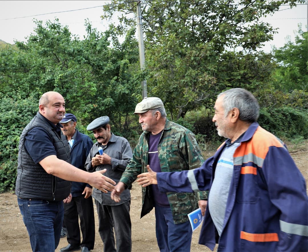 ზამურ ჭითანავა ზვარეთისა და რატევანის მოსახლეობას შეხვდა