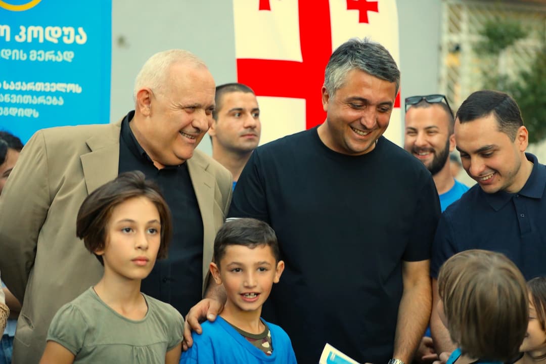 დათო კოდუა - ბარამიას დევნილთა ჩასახლებაში ახალ სპორტულ მოედანს ვაშენებთ