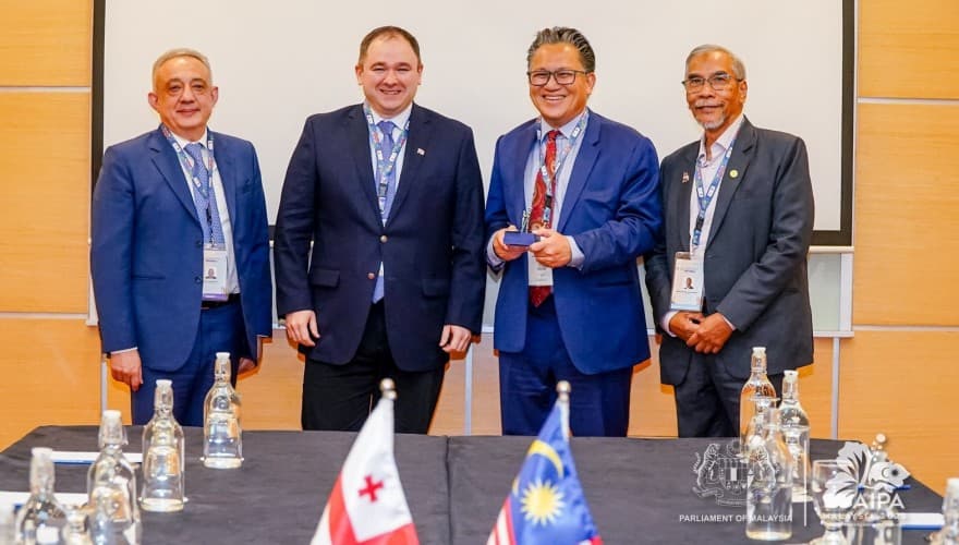 Majority MP Samkharadze, Malaysian lawmakers discuss boosting ties in politics, trade, education, tourism