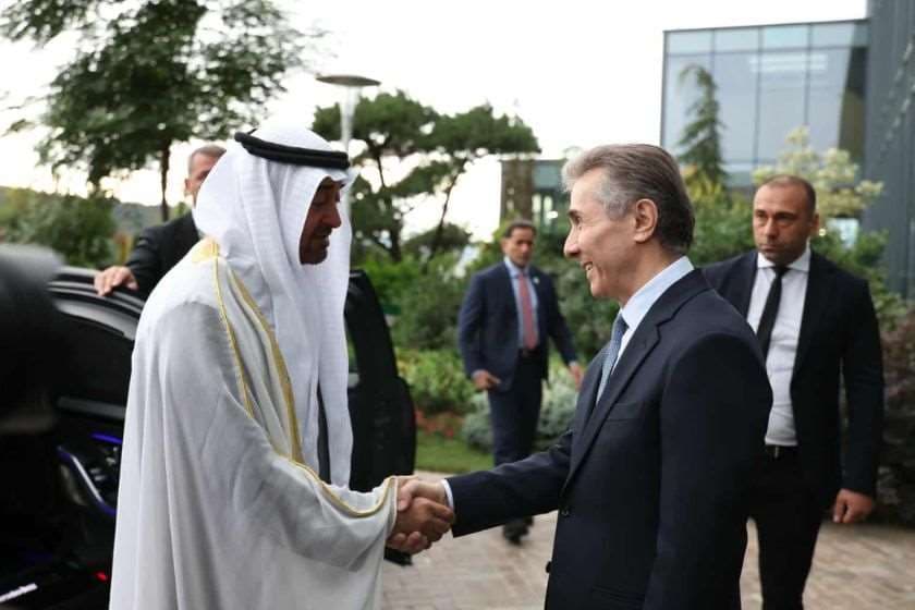 ბიძინა ივანიშვილი არაბთა გაერთიანებული საამიროების პრეზიდენტს, შეიხ მოჰამედ ბინ ზაიედ ალ ნაჰაიანს შეხვდა