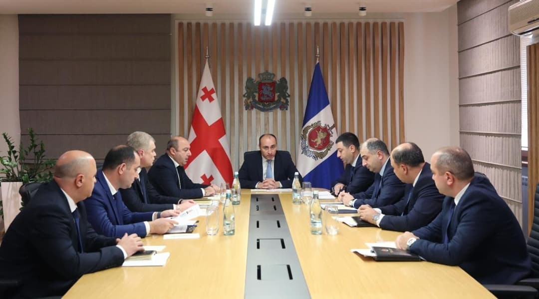 Georgia’s Interior Minister discusses crime crackdown with police leadership
