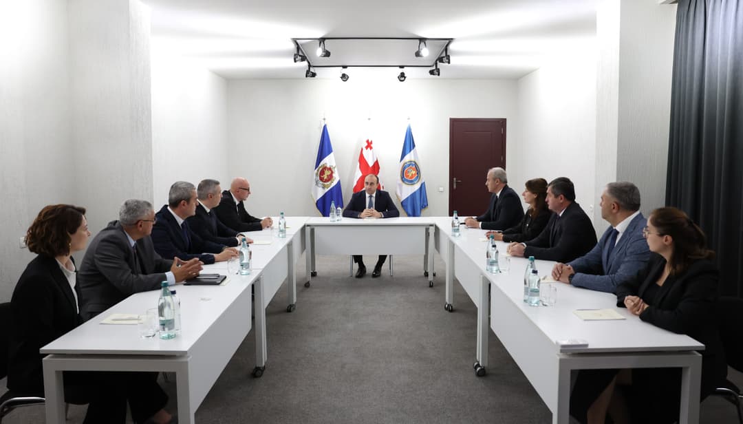 Georgia’s Interior Minister meets police academy leadership to discuss reforms