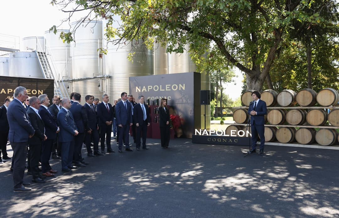 ირაკლი კობახიძე - ერთობლივი თანამშრომლობით მსოფლიოში ცნობილი ბრენდი "ნაპოლეონი“ საქართველოში ჩამოისხმება