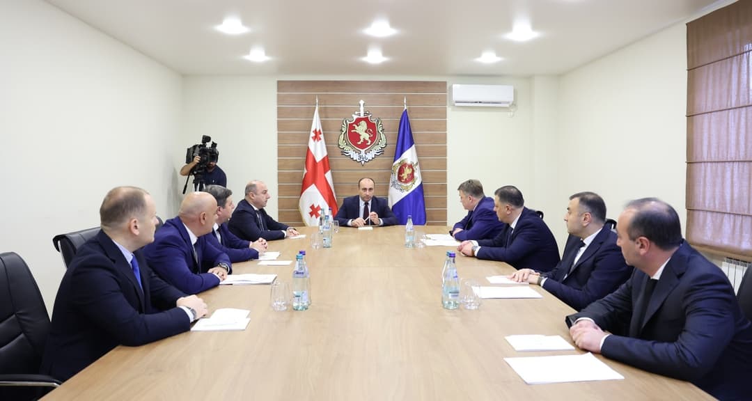 Georgia’s Interior Minister holds working meeting with police chiefs in Adjara, Guria