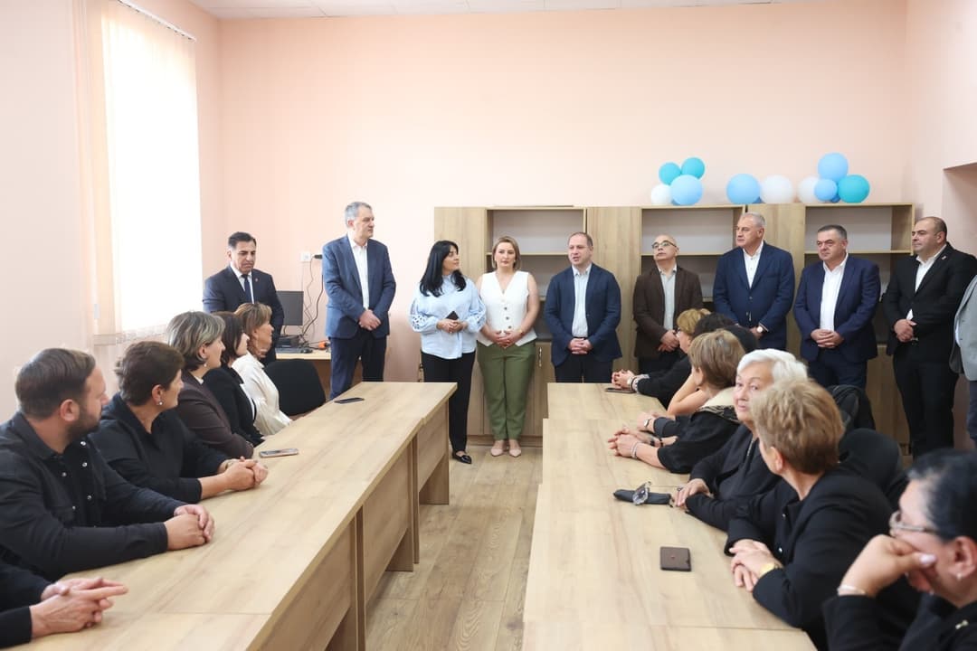 ქვემო ქართლის რეგიონში თანამედროვე სტანდარტების შესაბამისი საჯარო სკოლა გაიხსნა