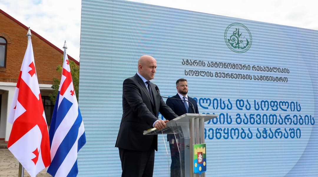 სულხან თამაზაშვილი - სოფლის მეურნეობის ხელშეწყობა სახელმწიფოს ერთ-ერთი უმნიშვნელოვანესი ამოცანაა