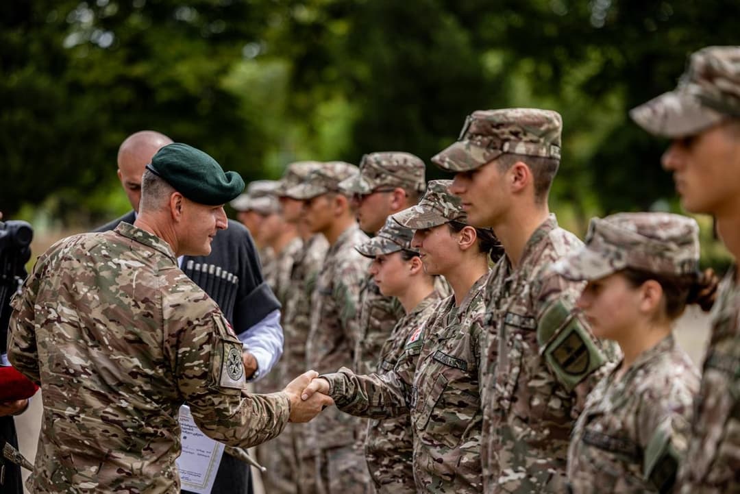 ეროვნული თავდაცვის აკადემიის იუნკერებმა "მარტოხელა მებრძოლის“ კურსი გაიარეს