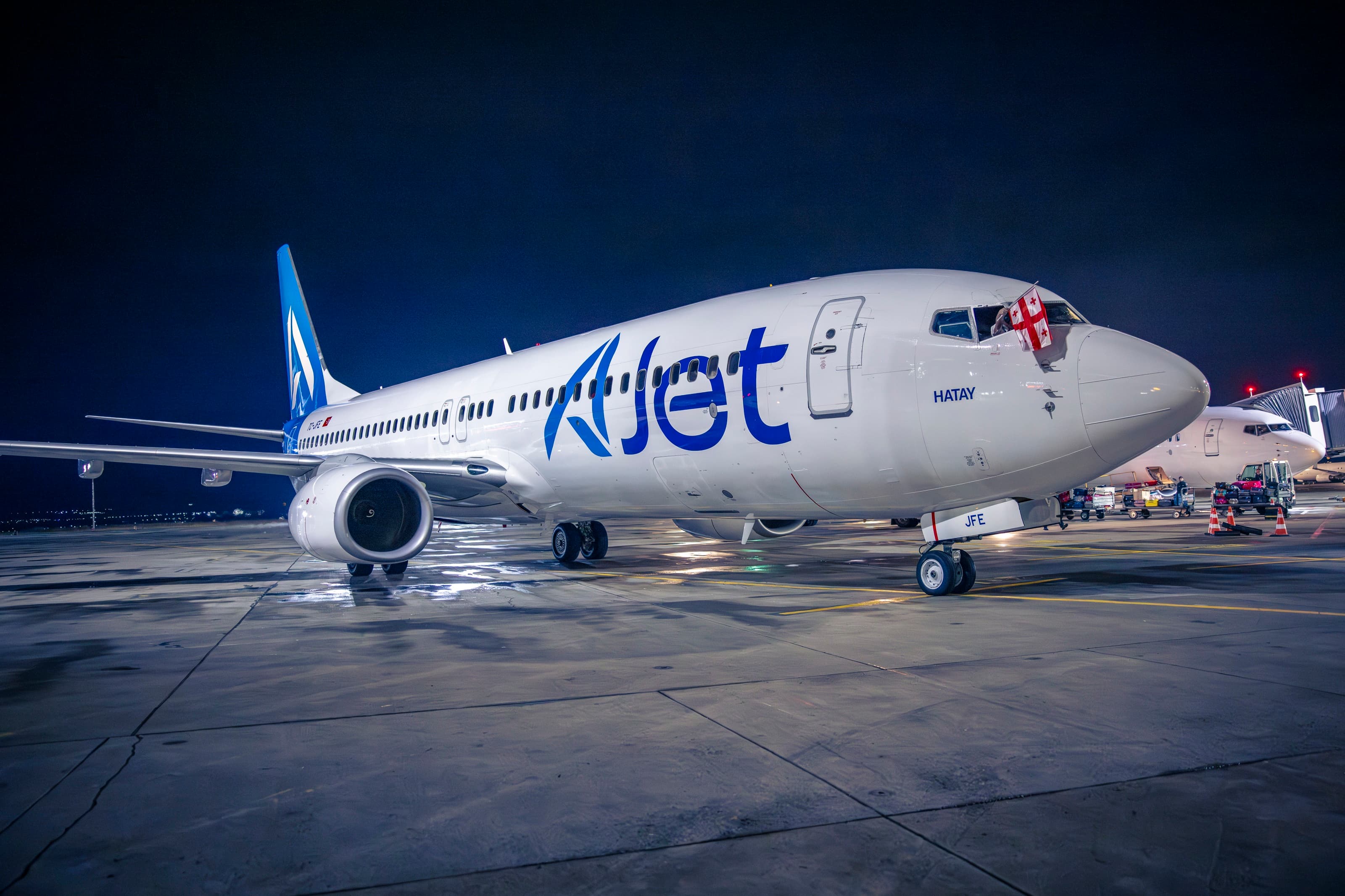 AJet, which already serves the Istanbul-Tbilisi route twice daily, currently flies from Ankara to 30 cities in 24 countries