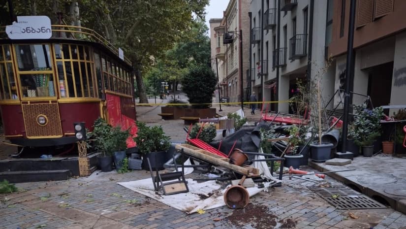 Tbilisi City Hall reports damage to municipal infrastructure following protests