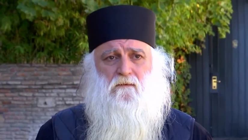 Archimandrite Dorothe Kurashvili says he will appear only before the Holy Synod