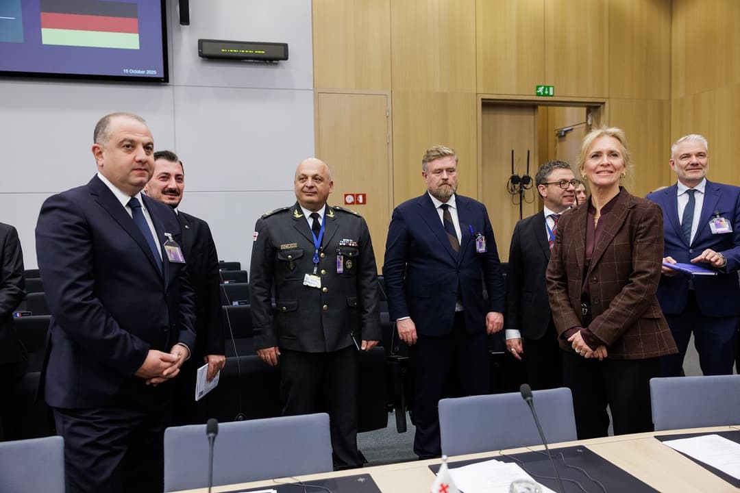 Georgian Defence Minister participates in 31st Ramstein format meeting in Brussels