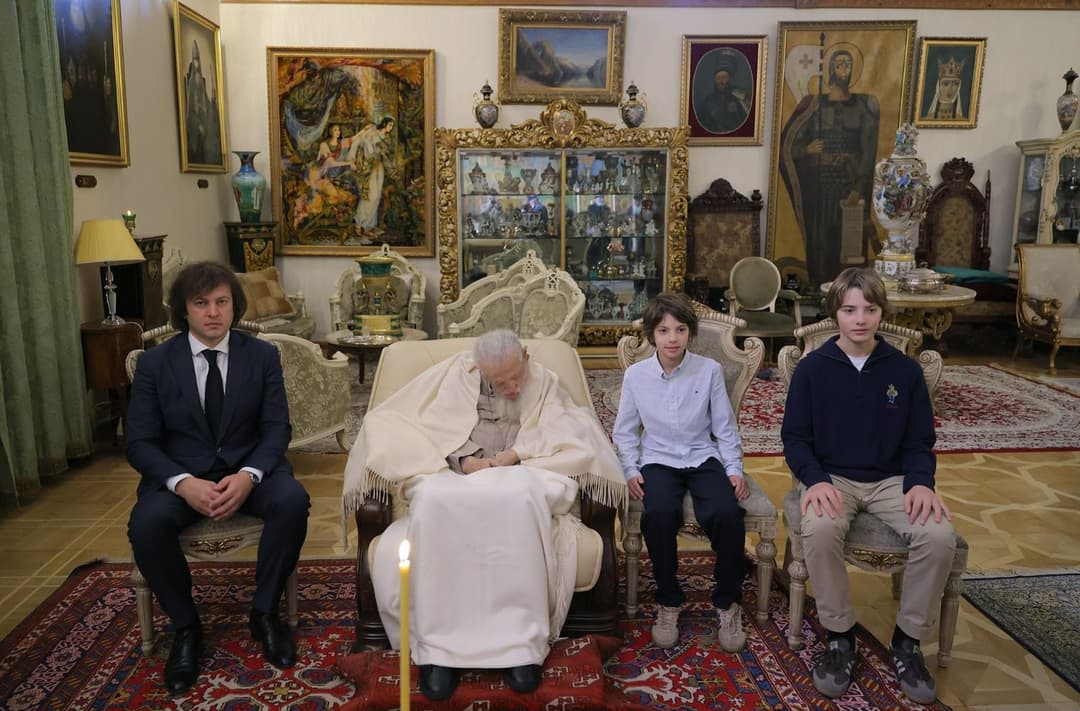 ირაკლი კობახიძე პატრიარქს შეხვდა