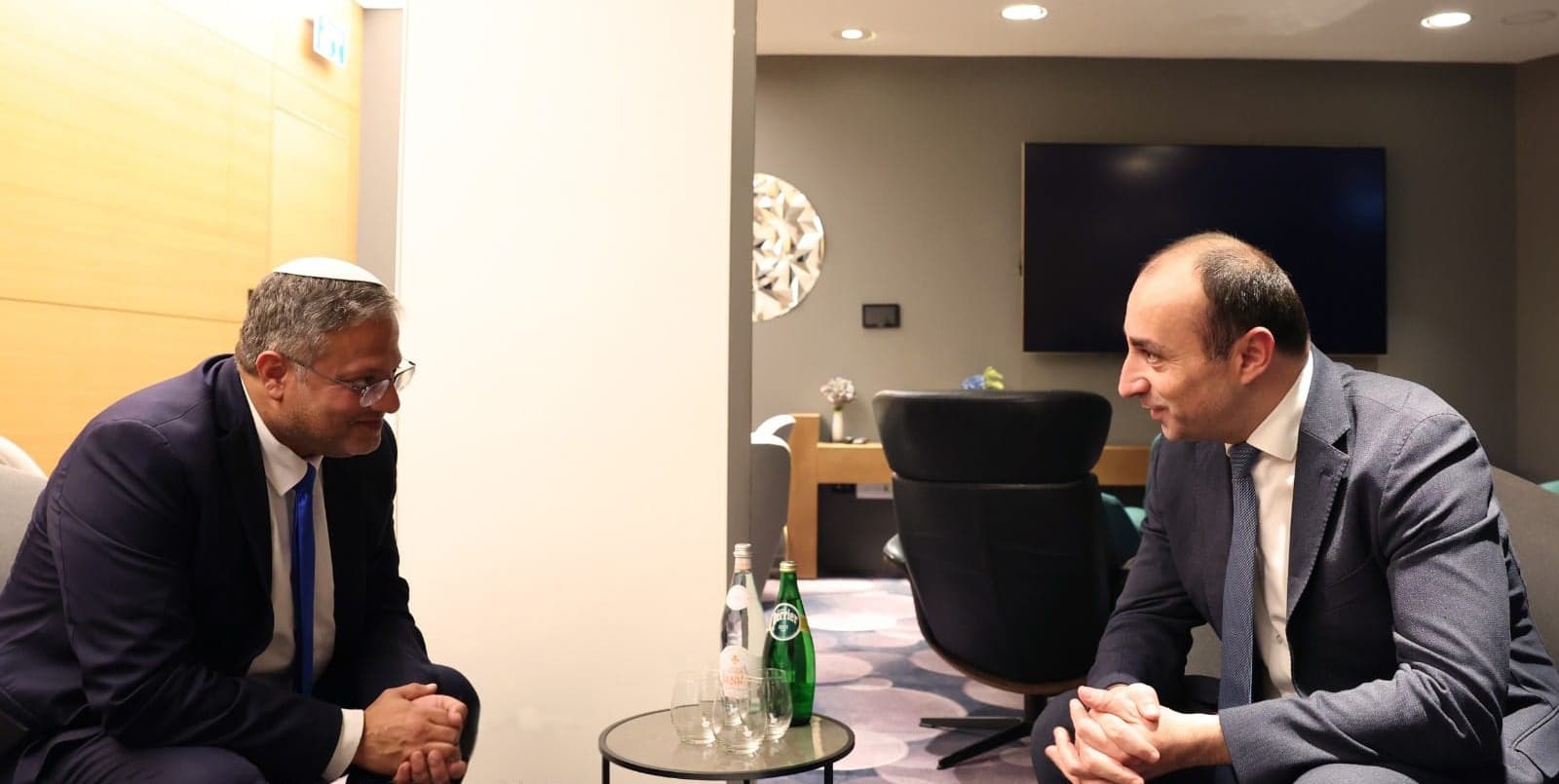 Georgian delegation is hosted by Israel’s Minister of National Security, Itamar Ben-Gvir