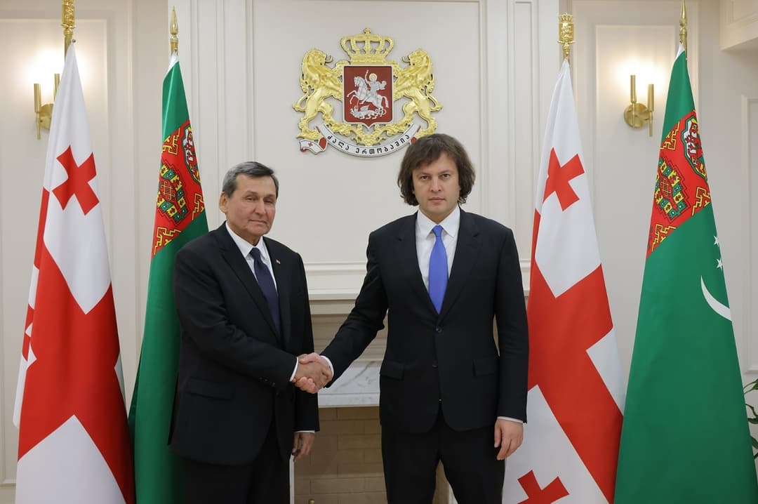 Georgian PM, Turkmenistan’s FM discuss “fruitful cooperation” during Tbilisi meeting