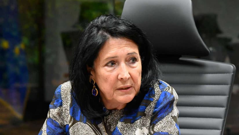 Georgia’s former President Zourabichvili condemns ruling party’s move to ban major opposition parties