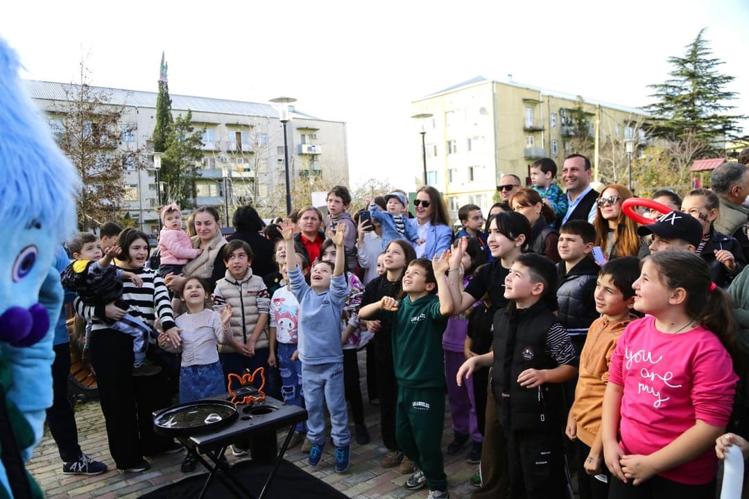 აფხაზეთის მთავრობის თავმჯდომარის დავალებით, დევნილთა კომპაქტურ ჩასახლებებში მცხოვრები ბავშვებისთვის გასართობი პროექტის განხორციელება დაიწყო
