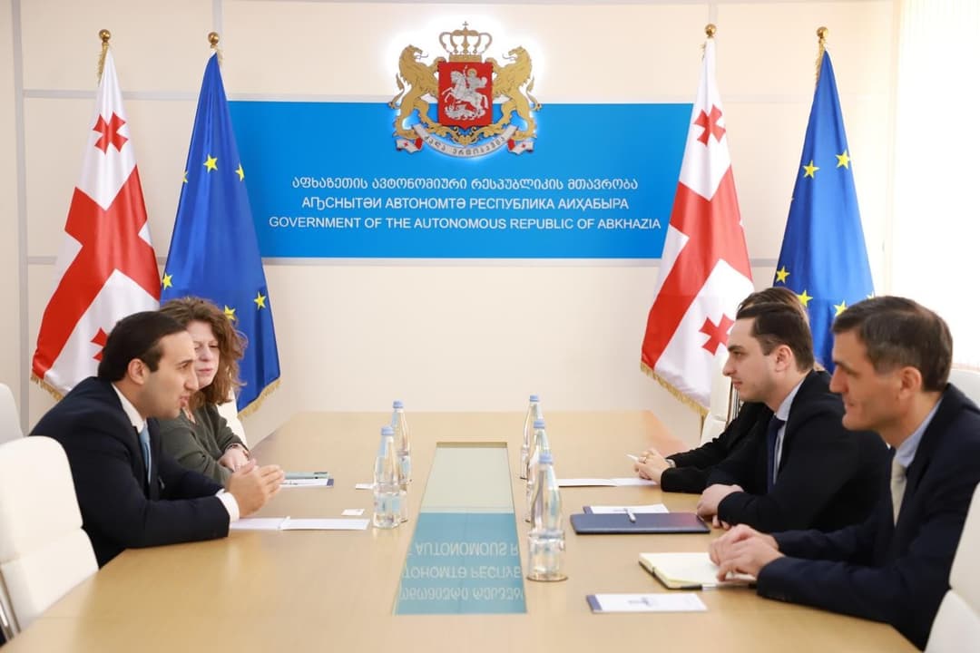 გიორგი ჯინჭარაძე SPRINT-ის დირექტორ ტომაზო დი მატეოს შეხვდა