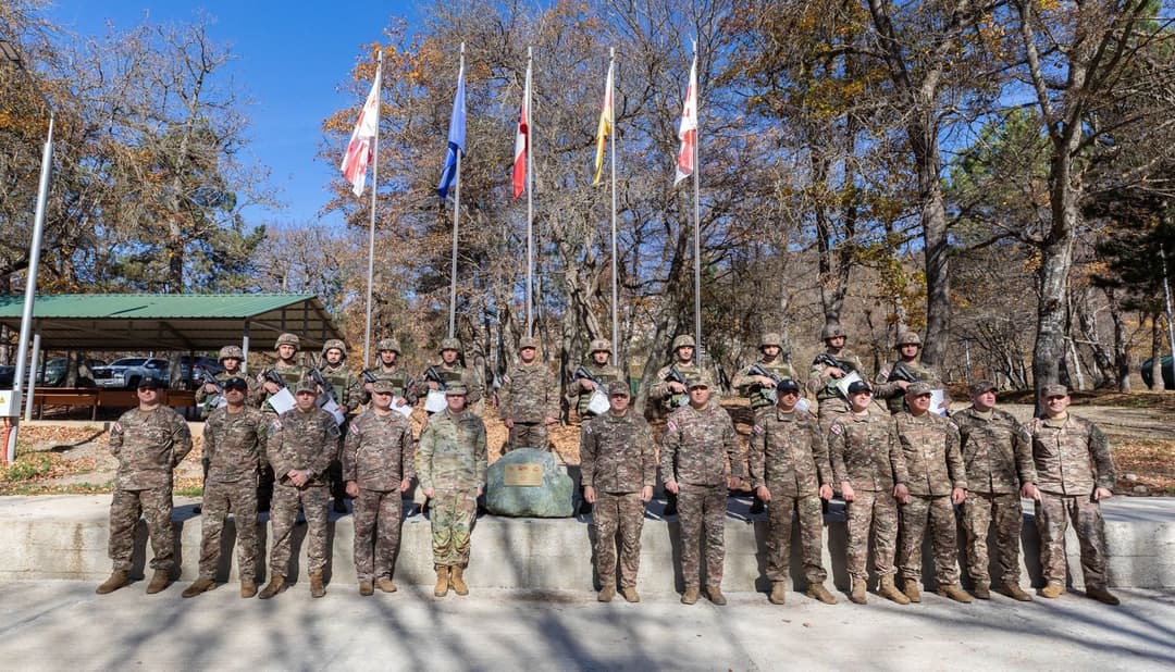სერჟანტთა საერთაშორისო საბაზისო კურსი დასრულდა