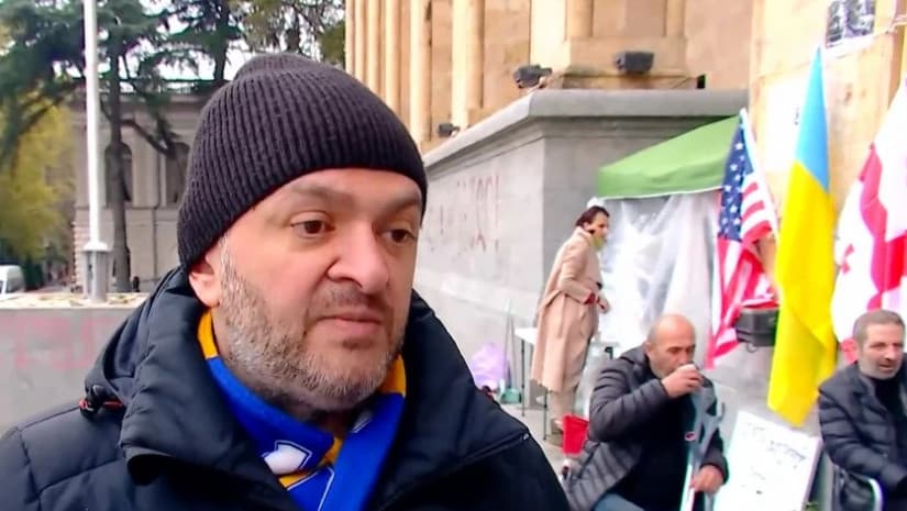 Opposition figure says health ‘stable’ as hunger strike outside Parliament enters eighth day