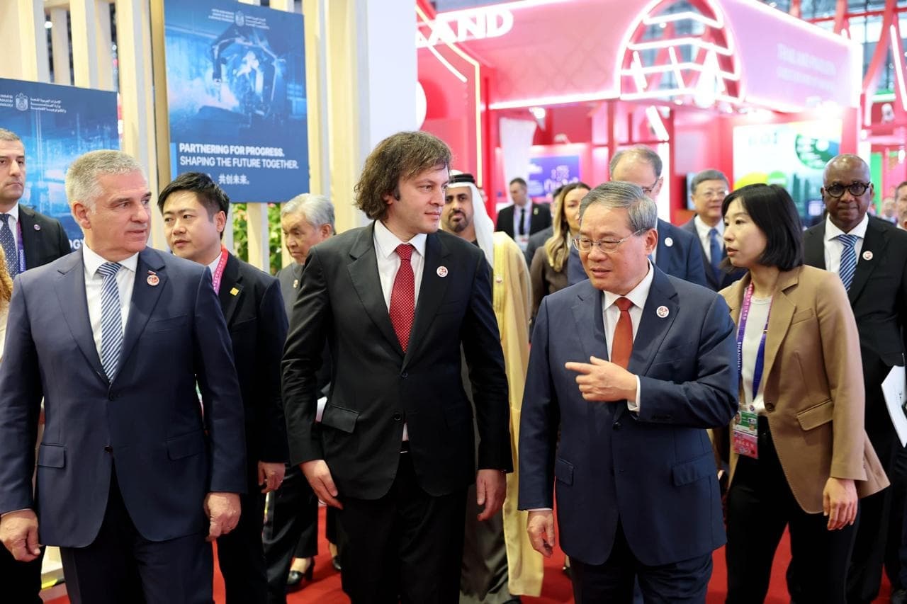 More than 40 Georgian companies are showcased at the global trade event, promoting products and investment opportunities to Chinese and international visitors.