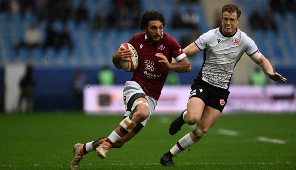 Georgian rugby team defeats Canada 38:17 in second Autumn Test match in Batumi