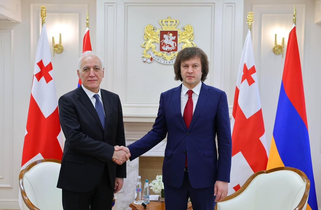 Georgian PM, Armenian president highlight deepening strategic partnership, regional stability