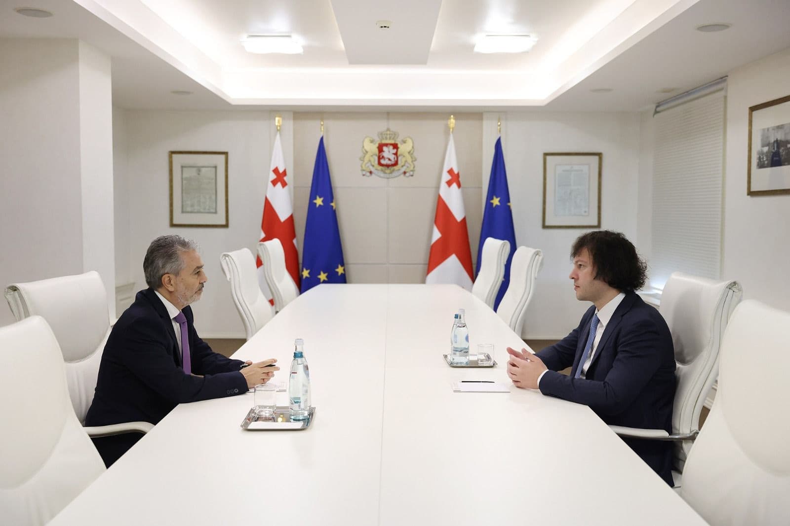 The talks also touched on the situation in the Middle East