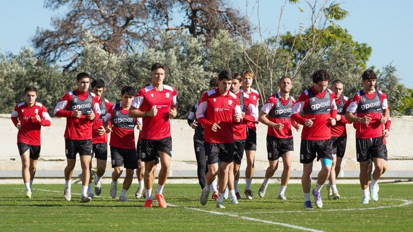 საქართველოს 21 წლამდე ნაკრები საბერძნეთთან მატჩისთვის ემზადება