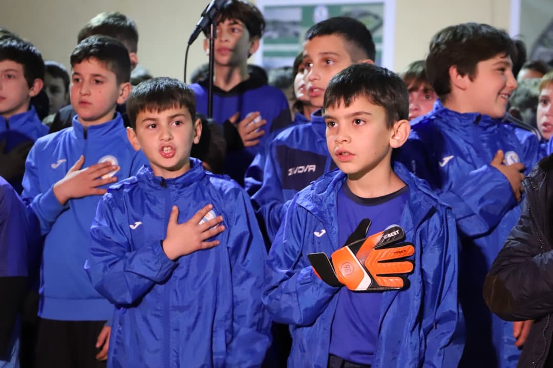 ️️თერჯოლის მუნიციპალიტეტის მერი საფეხბურთო კლუბ "საპოვნელას" 2025 წლის შემაჯამებელ ღონისძიებას დაესწრო