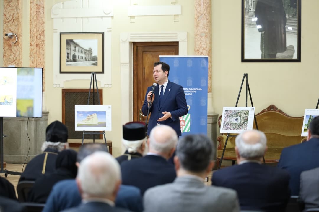 ეროვნული ბიბლიოთეკაში "წმინდა ოთხთავის (მოქვის სახარების მინიატურებით)“ წარდგენა გაიმართა