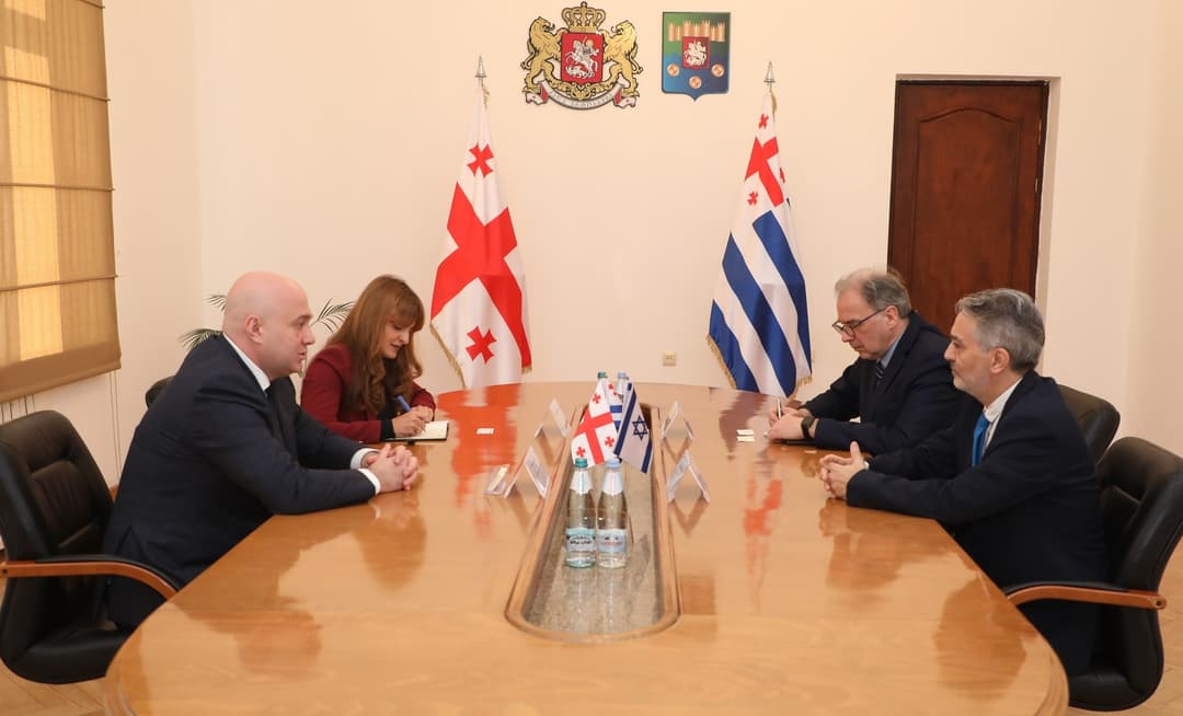 Adjara leader meets newly appointed Israeli ambassador to discuss investment, regional cooperation