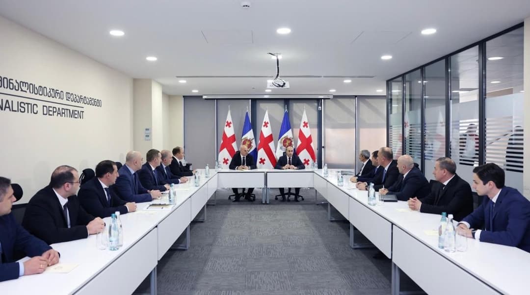 გეკა გელაძემ საექსპერტო-კრიმინალისტიკური დეპარტამენტის ხელმძღვანელ პირებთან სამუშაო შეხვედრა გამართა