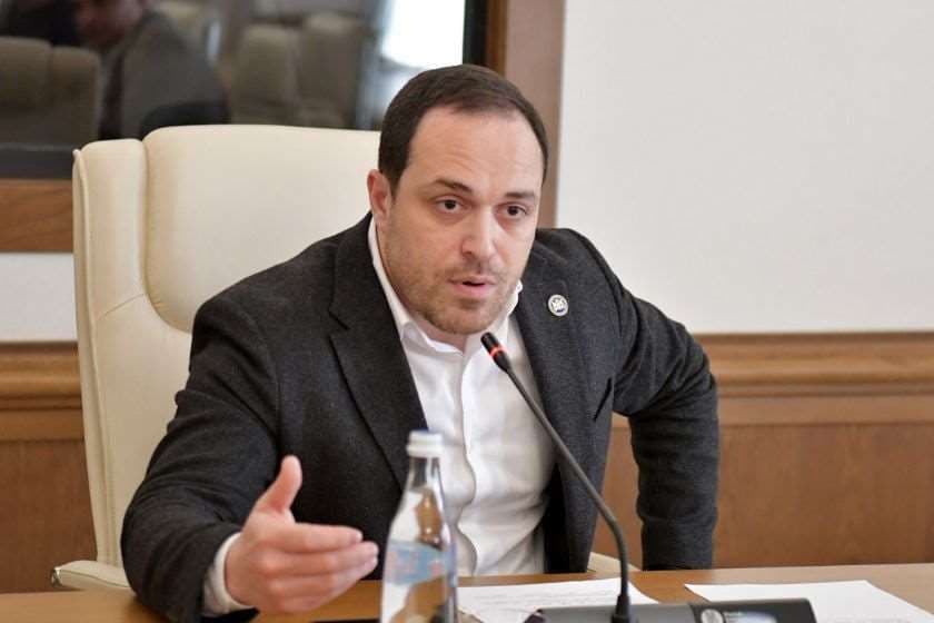 Gabunia accused Kallas of backing what he described as “October radicals” 